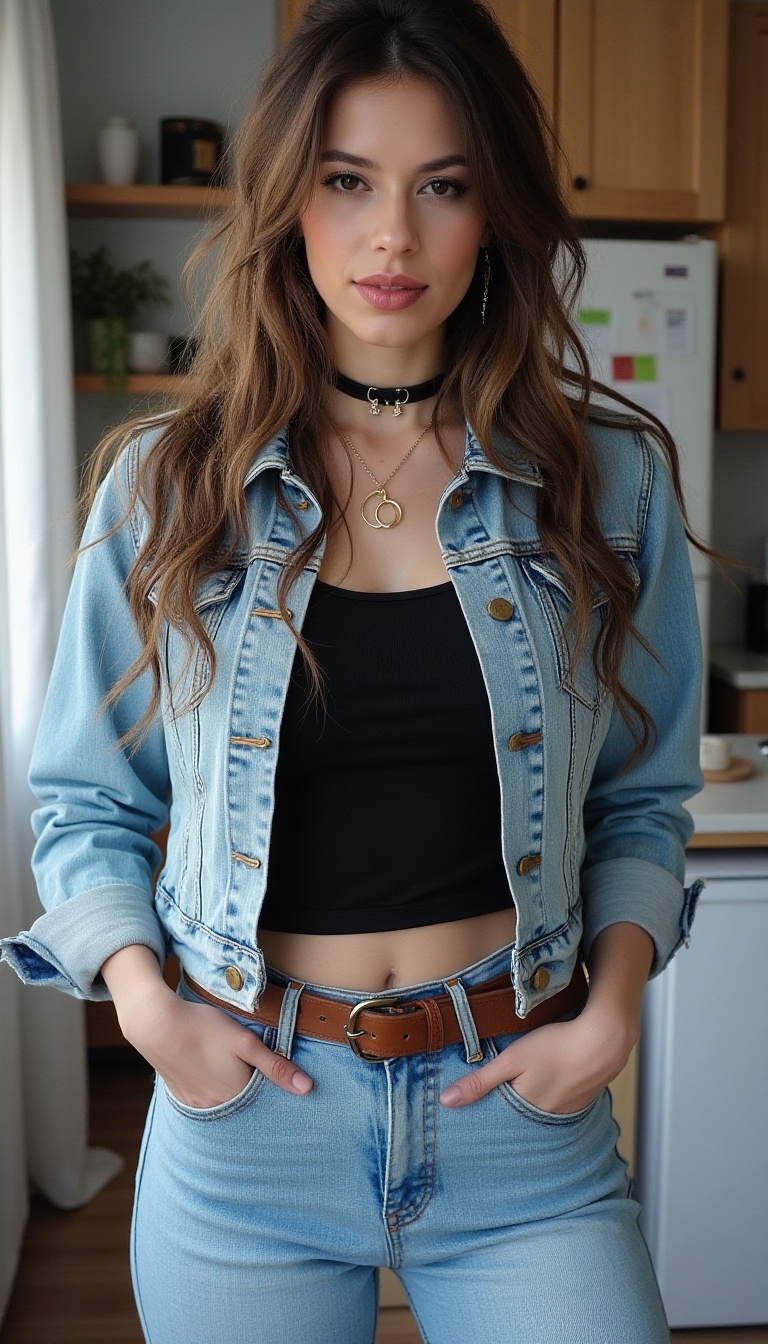 Model woman,  22 years old,  long hair on Tensor.Art