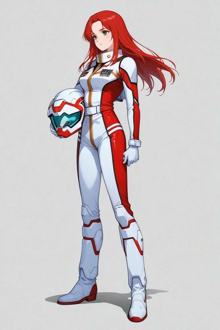christina_mackenzie,  1girl,  red hair on Tensor.Art