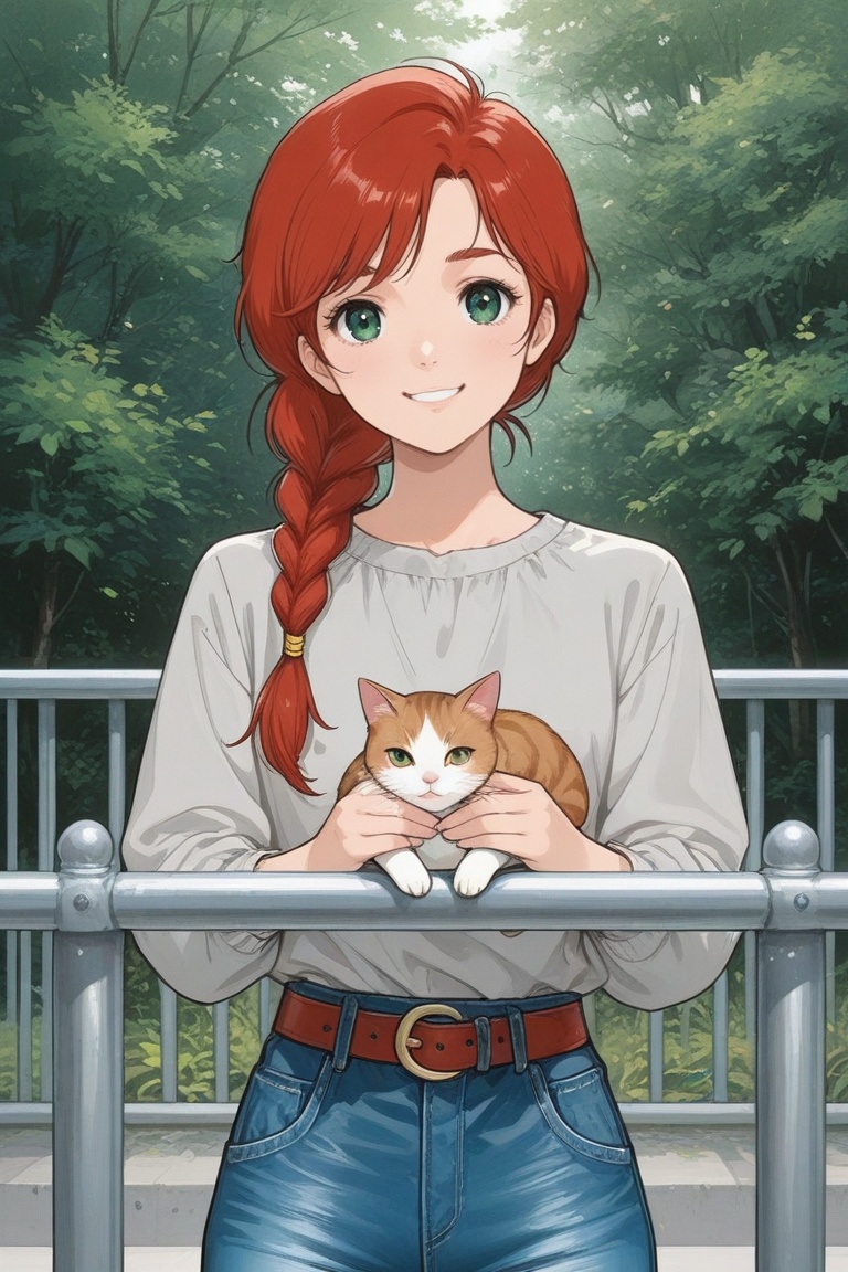 christina_mackenzie,  1girl,  red hair on Tensor.Art
