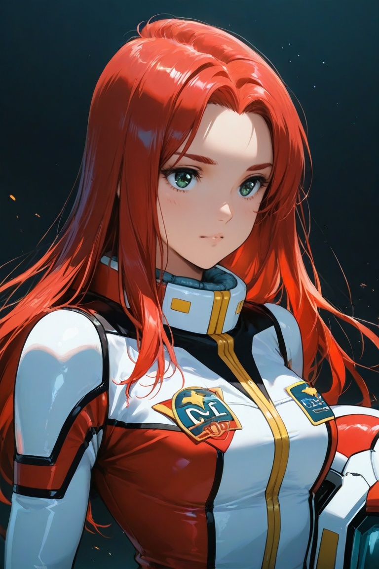 christina_mackenzie,  1girl,  red hair on Tensor.Art