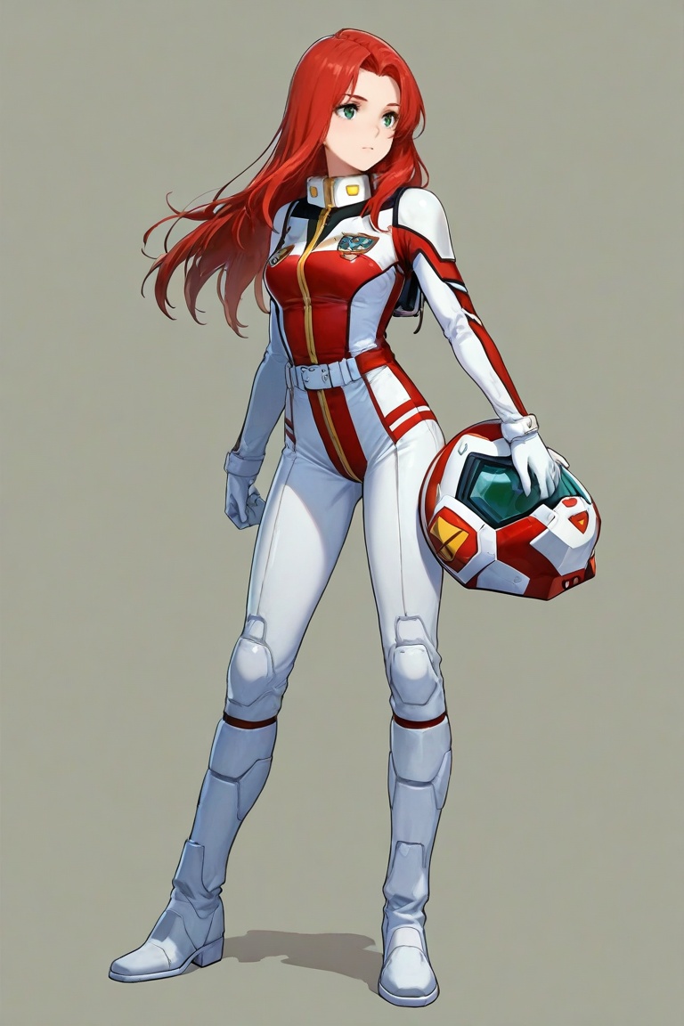 christina_mackenzie,  1girl,  red hair on Tensor.Art