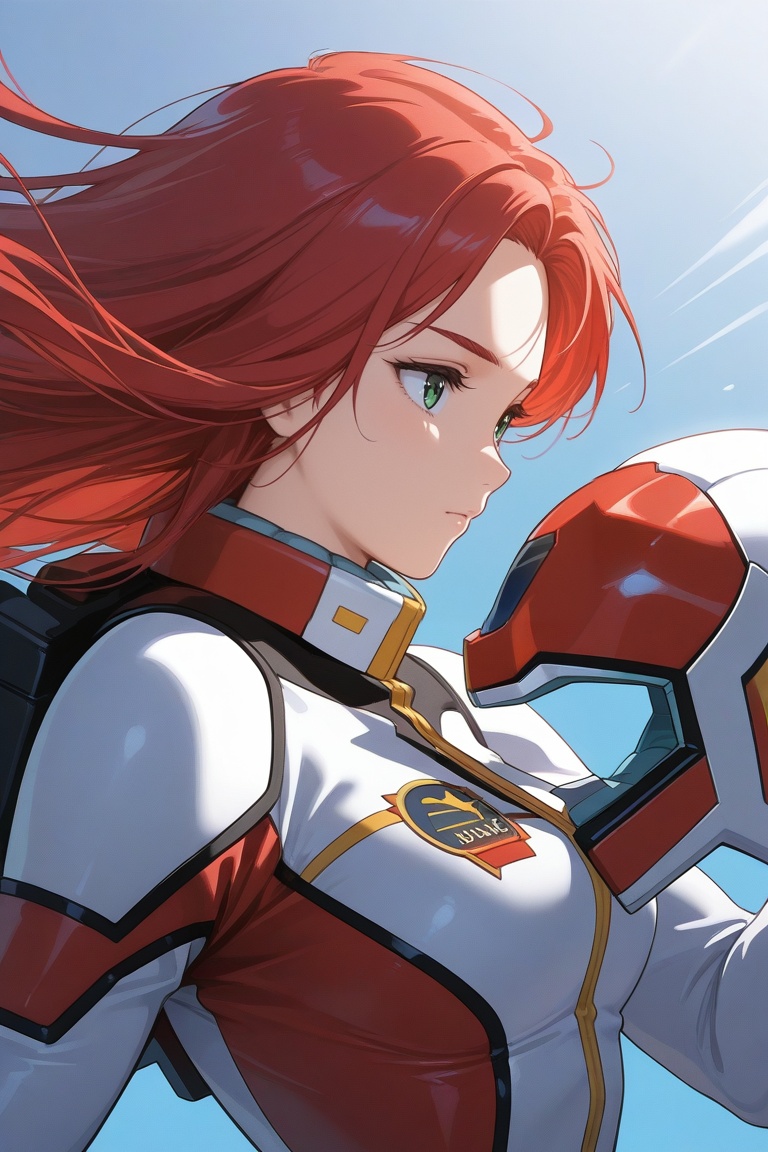 christina_mackenzie,  1girl,  red hair on Tensor.Art