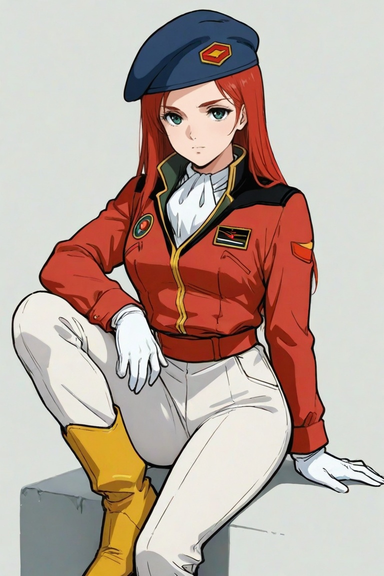 christina_mackenzie,  1girl,  red hair on Tensor.Art