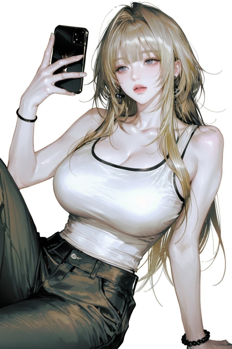 1girl,  solo,  long hair on Tensor.Art