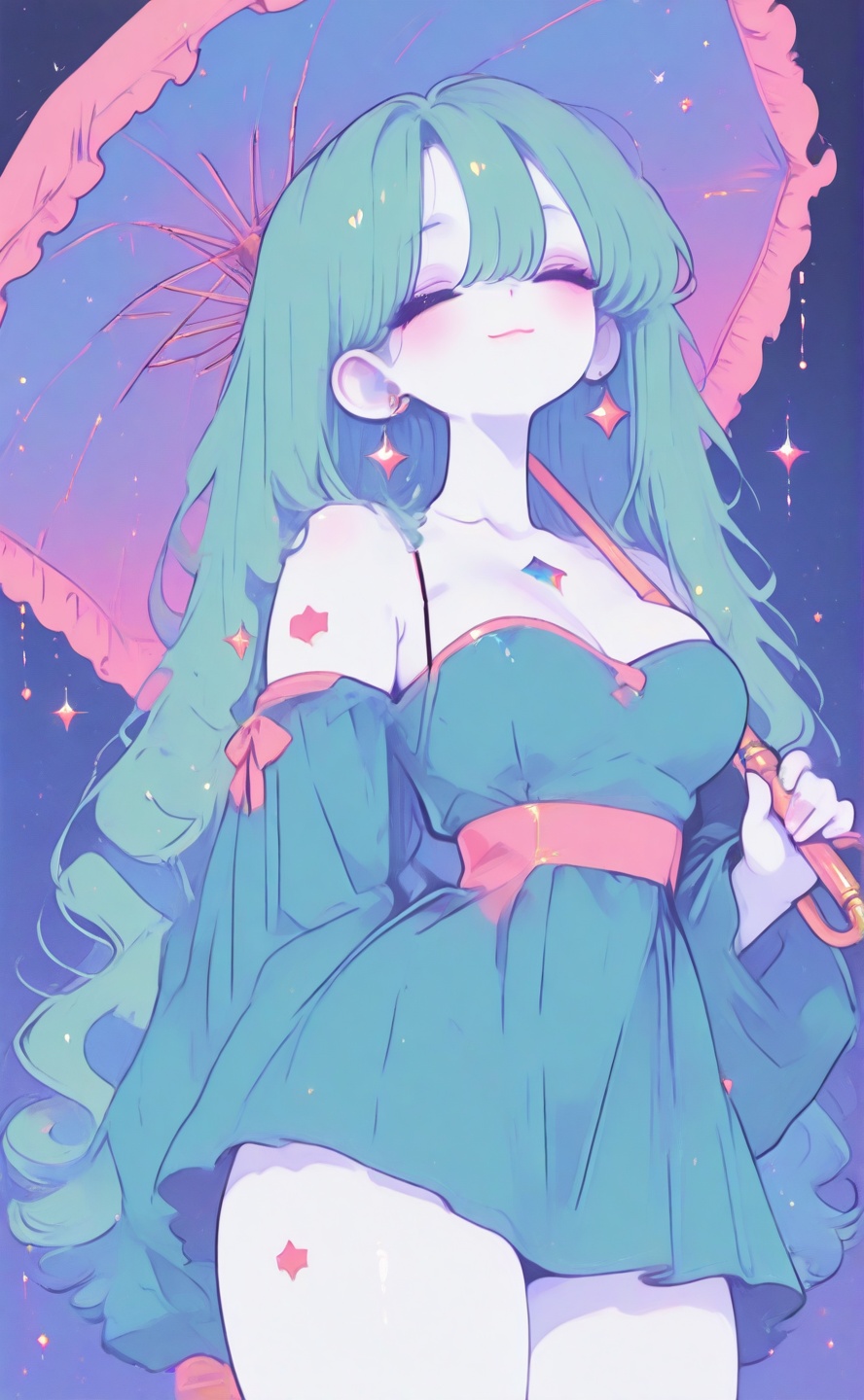 1girl,  solo,  anime woman on Tensor.Art
