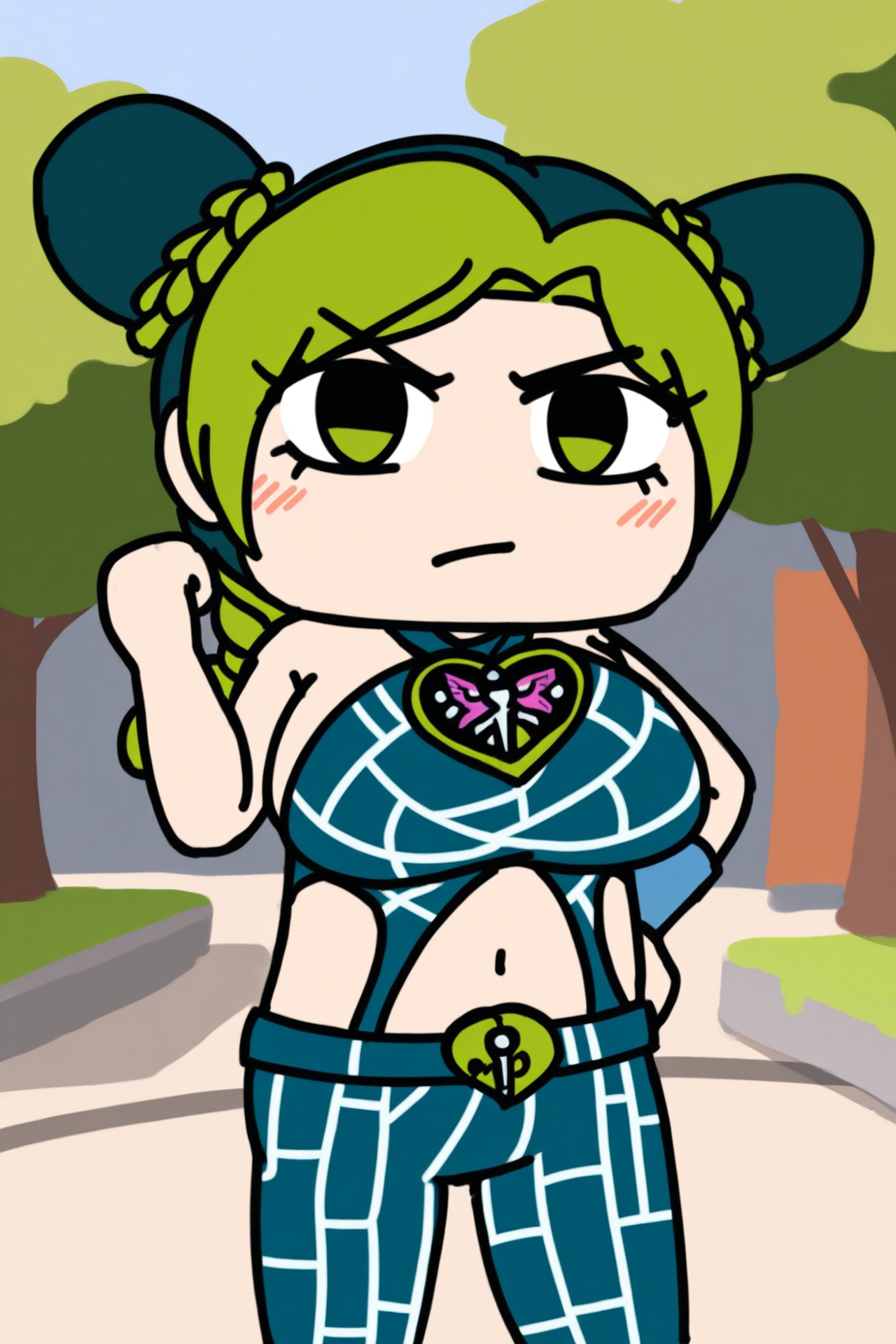 Seseren Style,  chibi,  solo on Tensor.Art