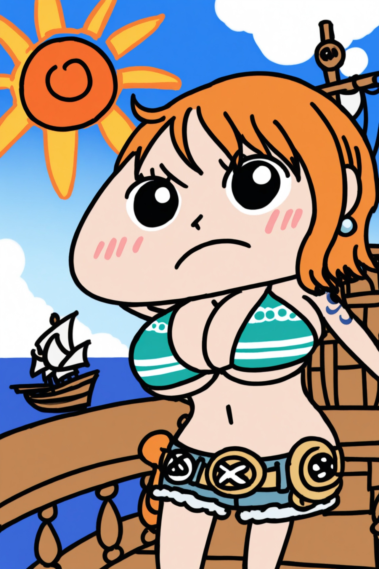 Seseren Style,  chibi,  1girl on Tensor.Art