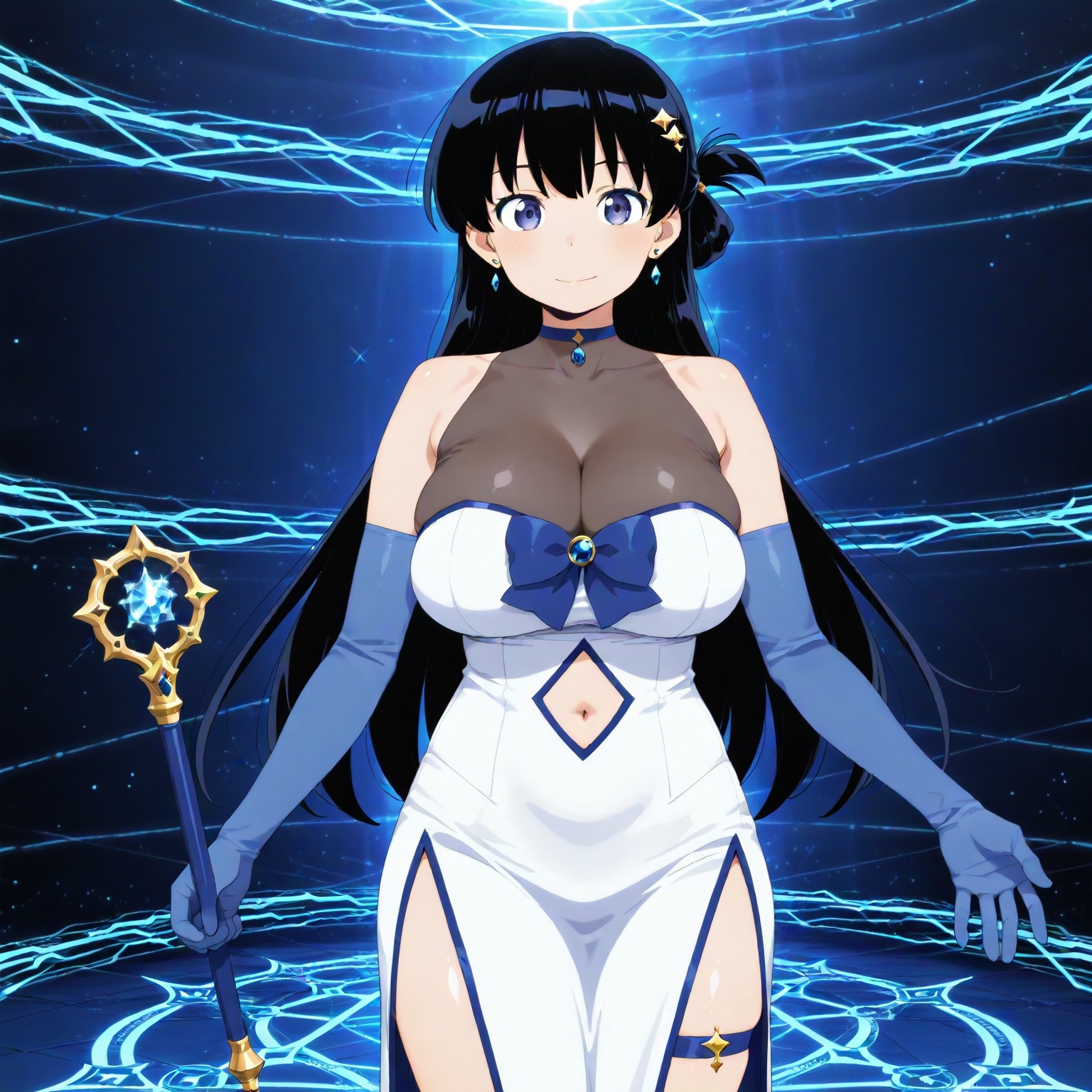 1girl,  (aratonagi,  black hair on Tensor.Art