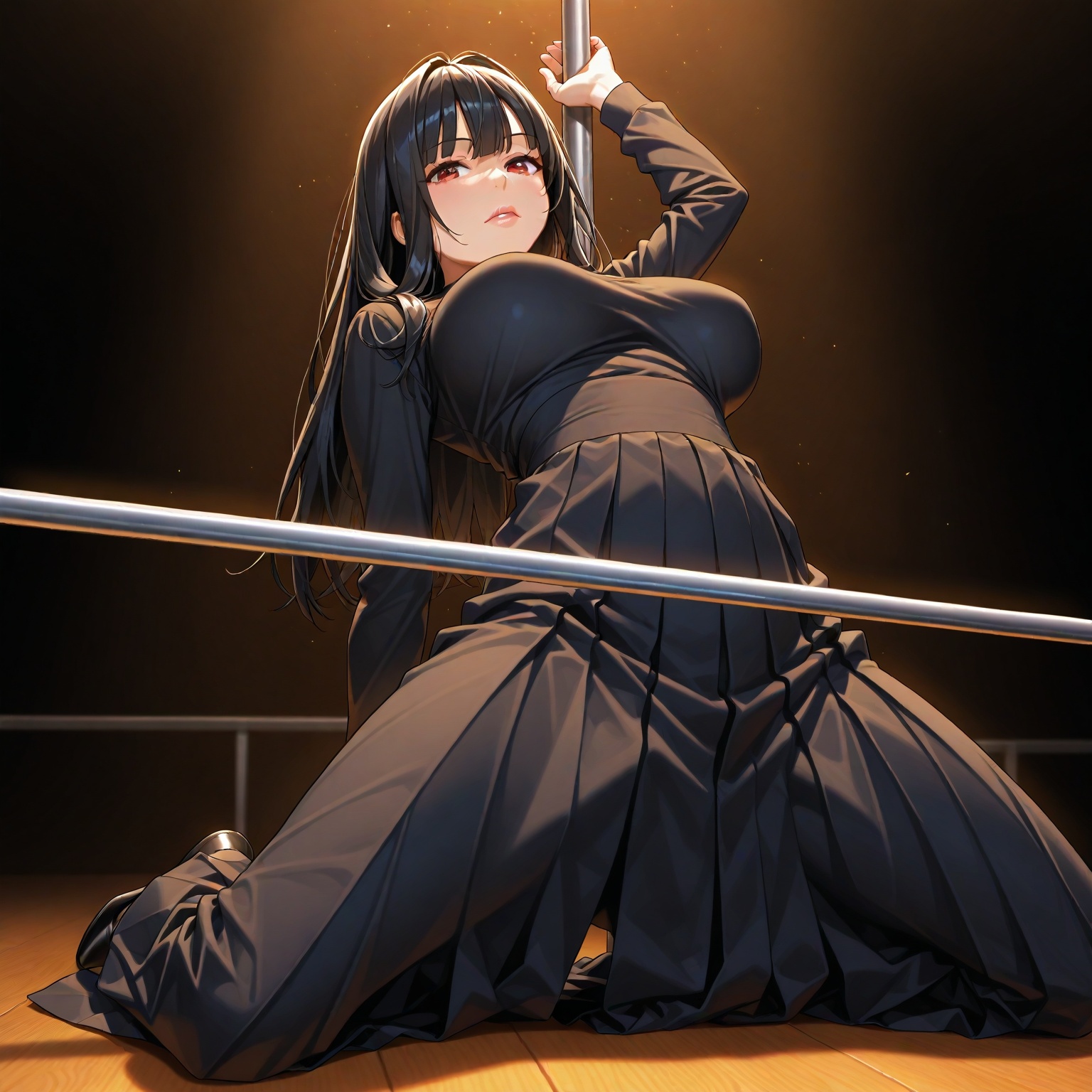 limbo dance,  backbend,  leaning back on Tensor.Art