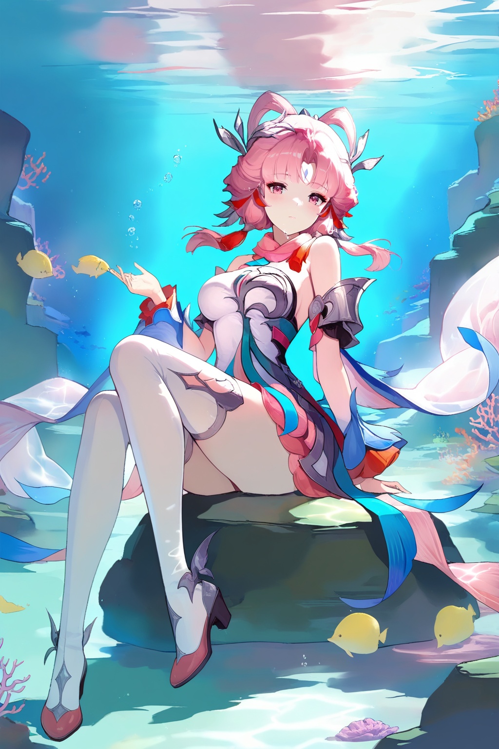Pond,  Pond,  underwater on Tensor.Art