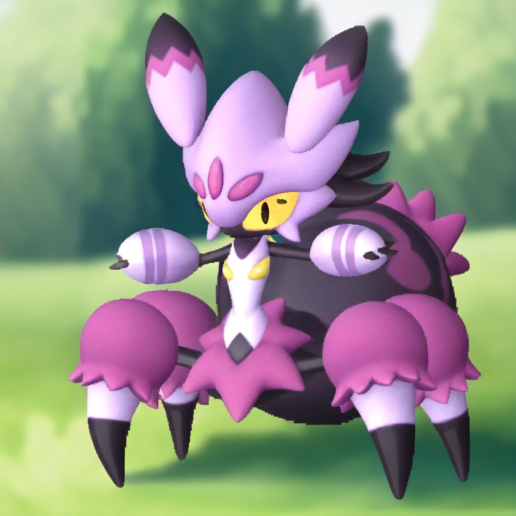 tarantriss,  spider,  pink fur on Tensor.Art