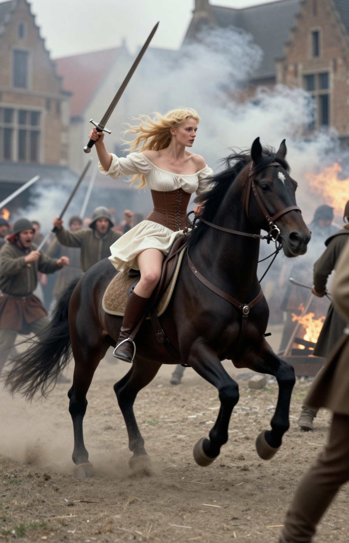 The year is 1987,  and the geographical location is the medieval town of Bruges,  in the Flemish region of Belgium. The im...