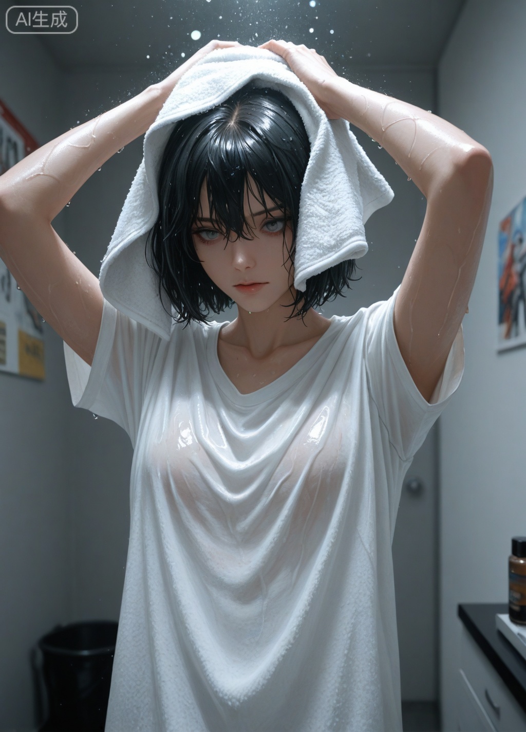 depth of field,  light particles,  lens flare on Tensor.Art