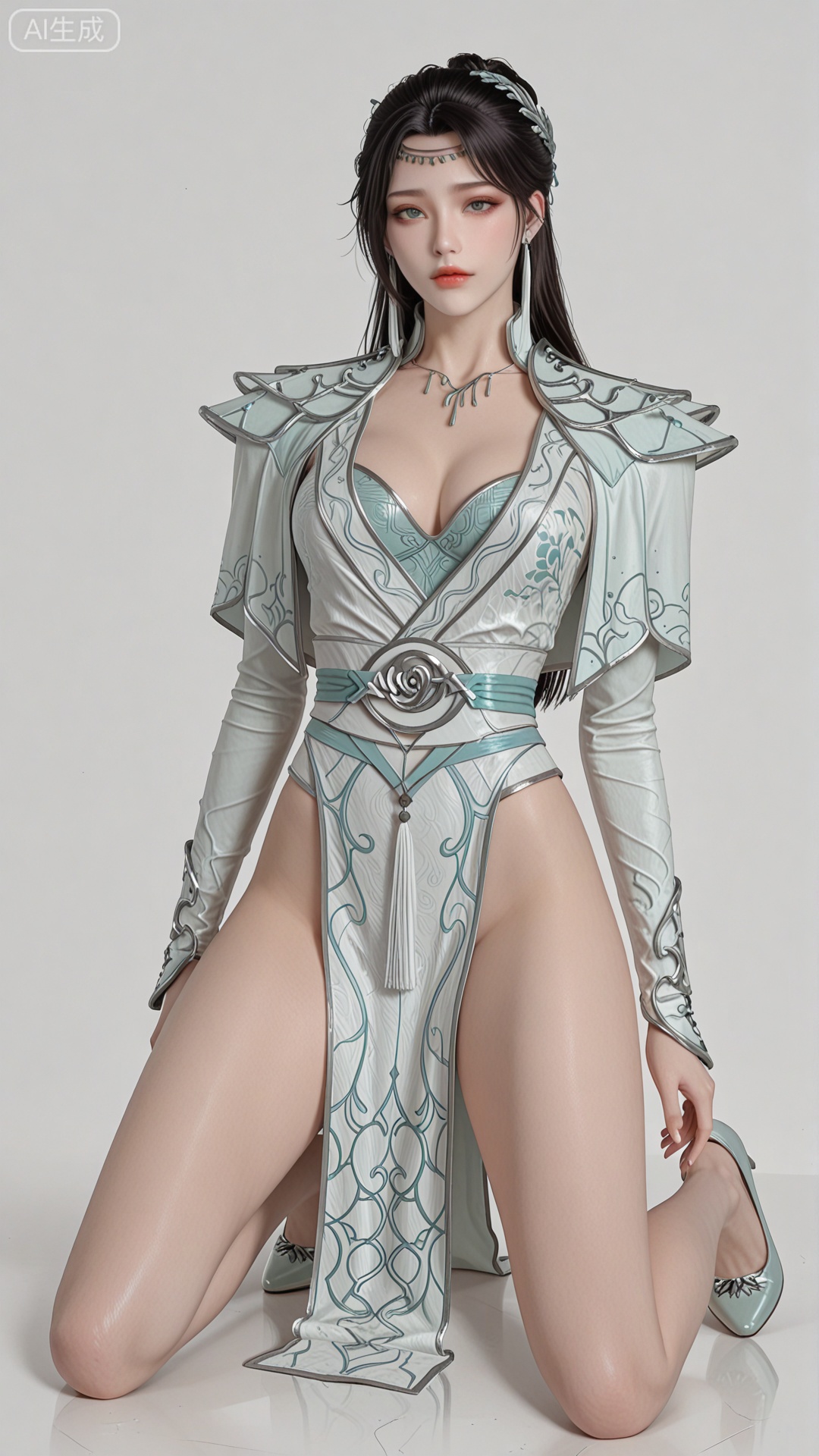 YY clothes,  solo,  exquisite skin on Tensor.Art