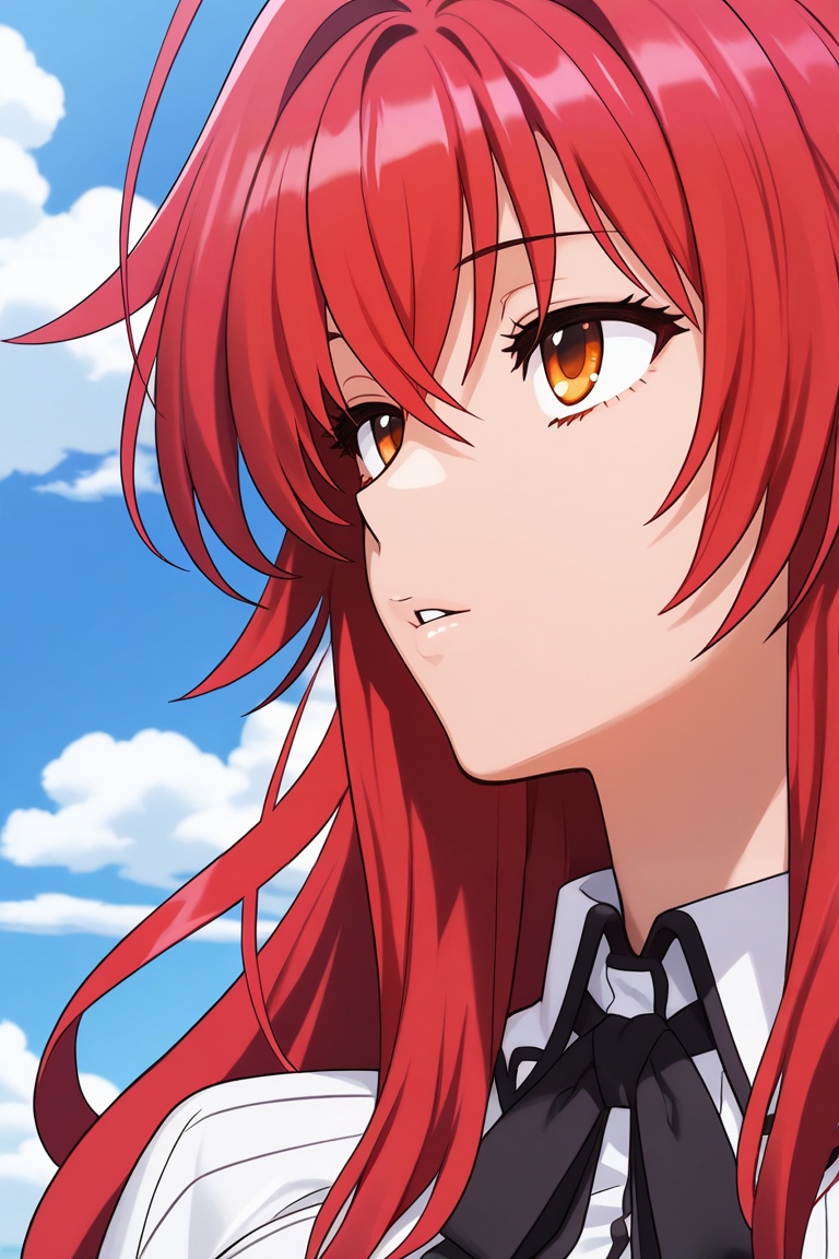 source_anime,  masterpiece,  cloud background on Tensor.Art