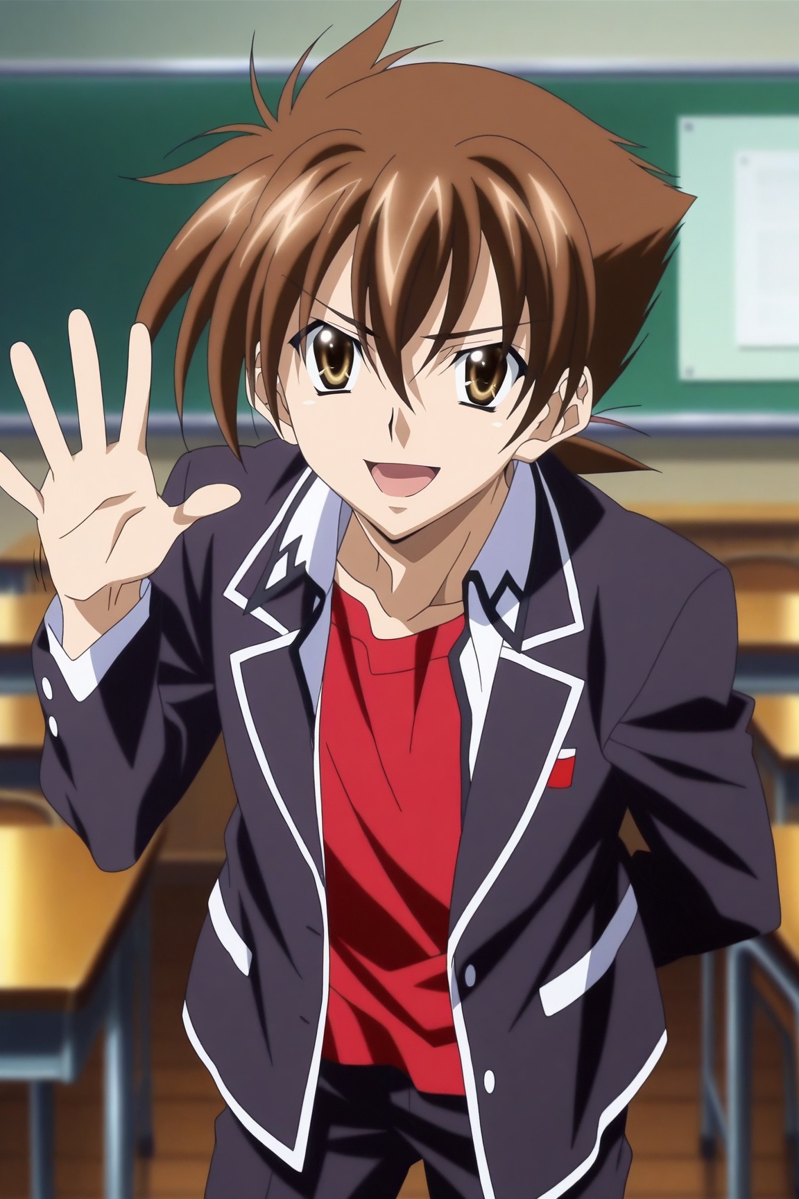 1man,  IsseiHYoudouDXD,  brown hair on Tensor.Art