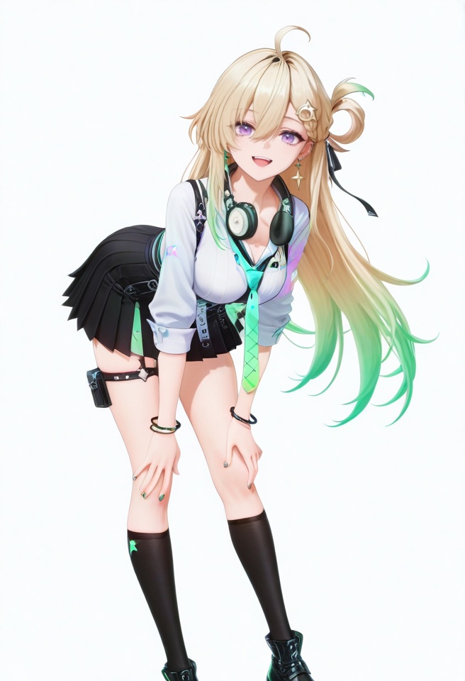 1girl,  necktie,  solo on Tensor.Art
