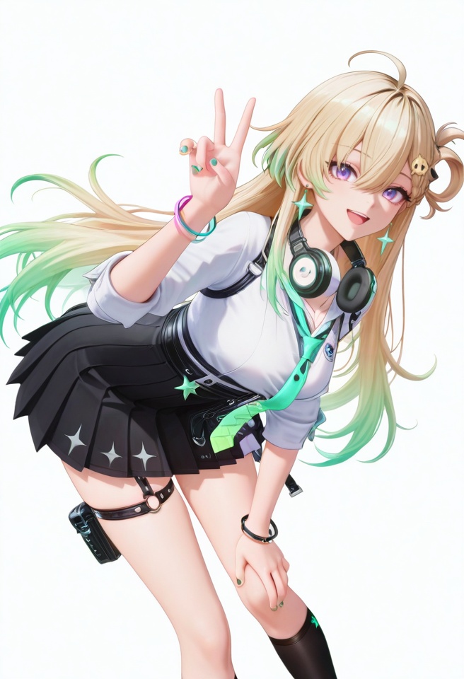 1girl,  necktie,  solo on Tensor.Art