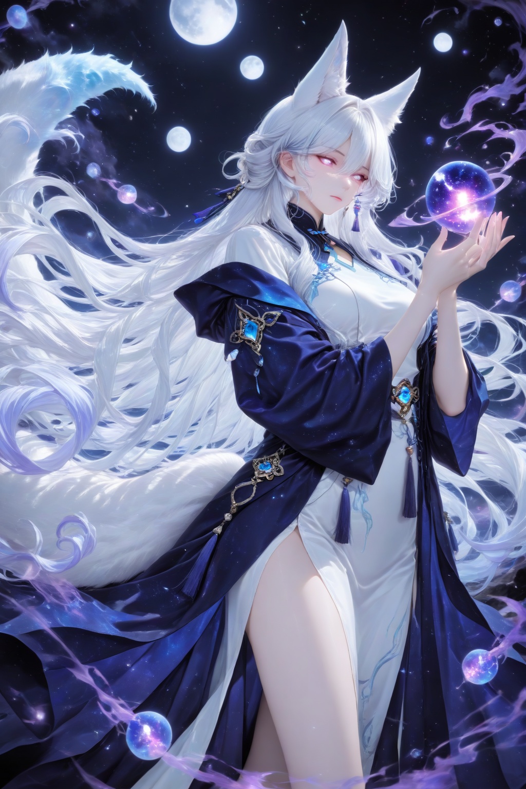 1girl,  solo,  masterpiece by 月大魔王|The Moonly Demon King on Tensor.Art