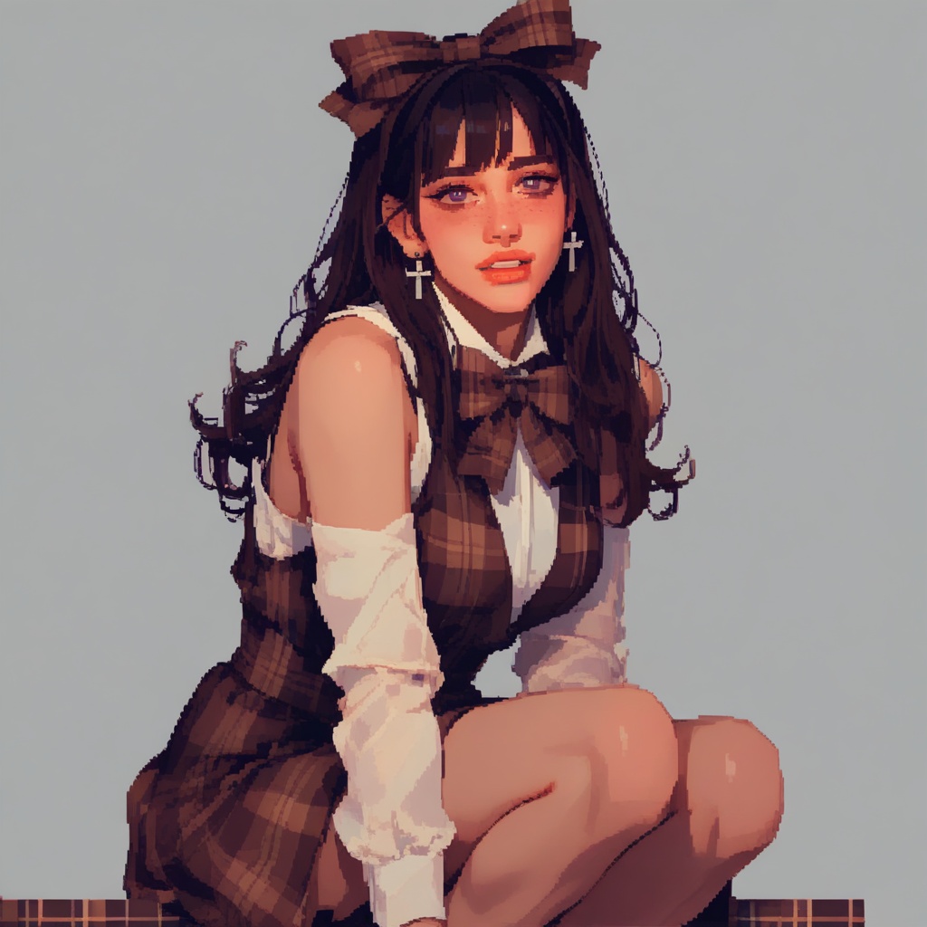 pixel_niji_art,  pixelated art style,  retro on Tensor.Art