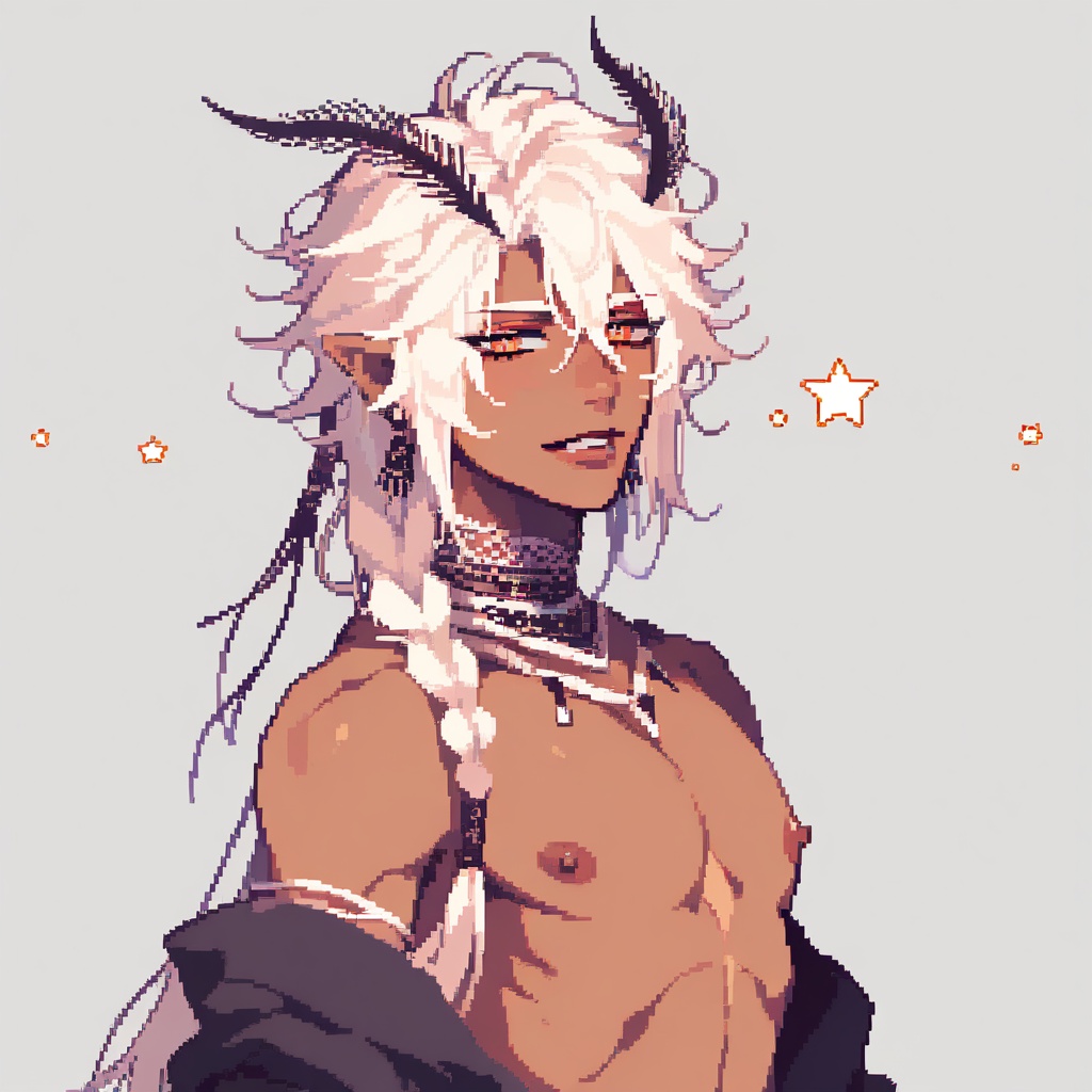 pixel_niji_art,  pixelated art style,  retro on Tensor.Art
