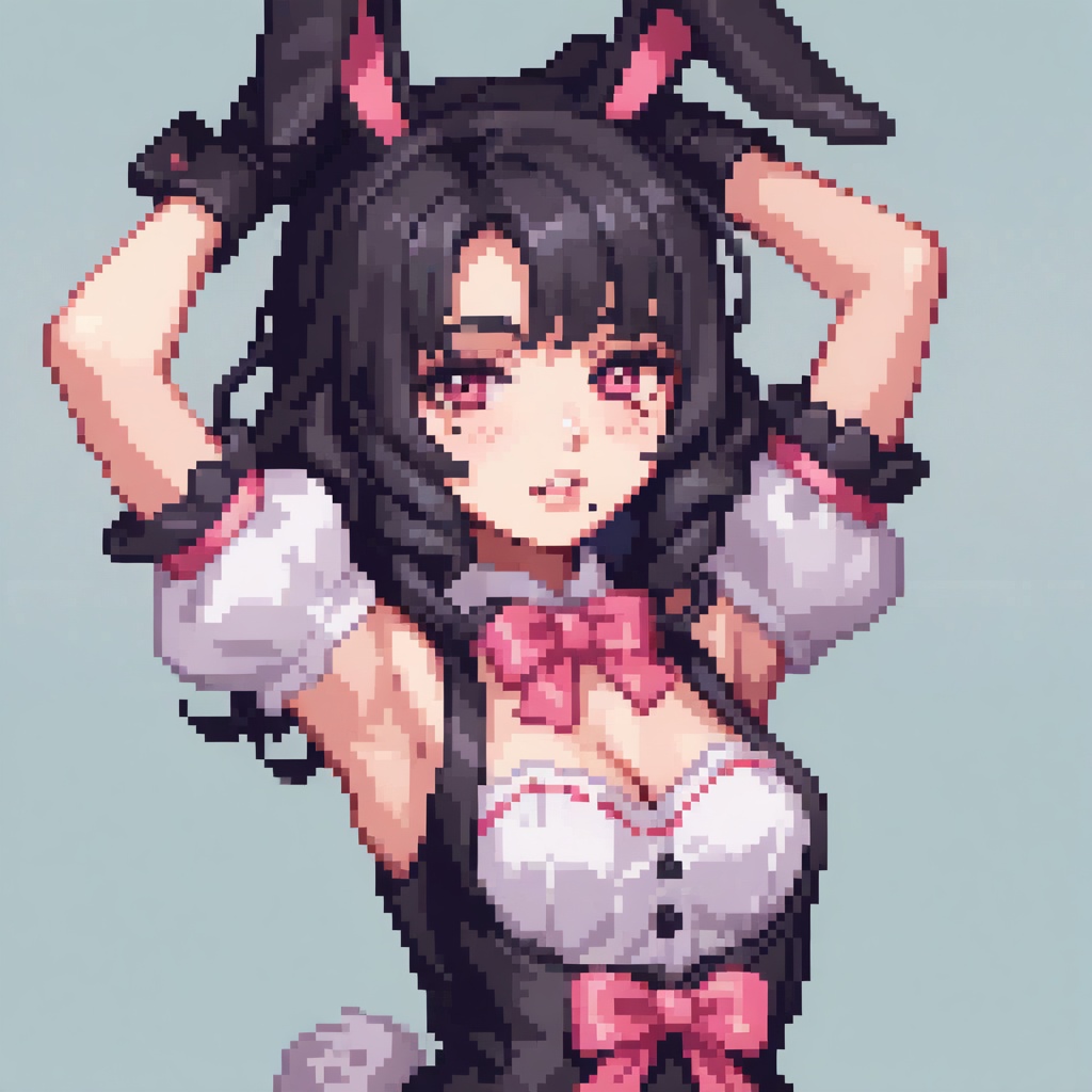 pixel_niji_art,  pixelated art style,  retro on Tensor.Art