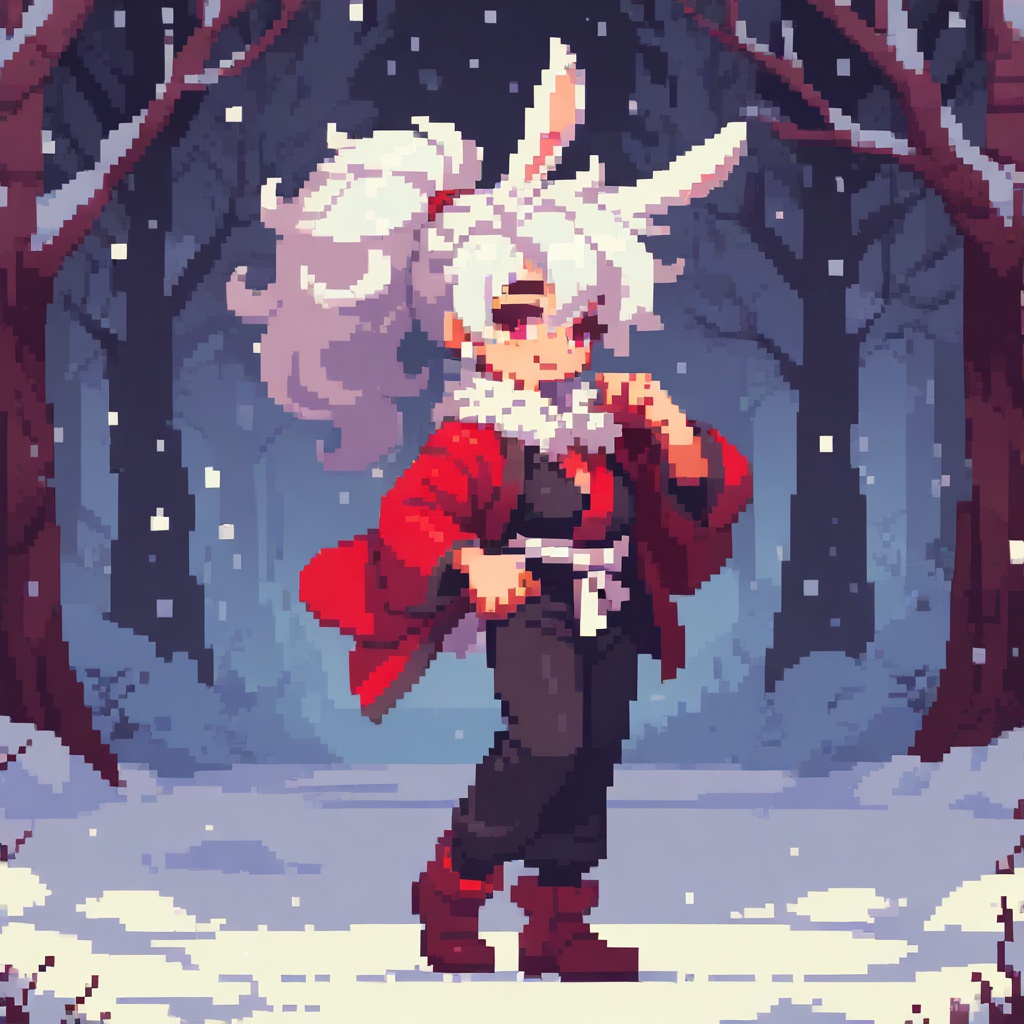 pixel_niji_art,  pixelated art style,  retro on Tensor.Art