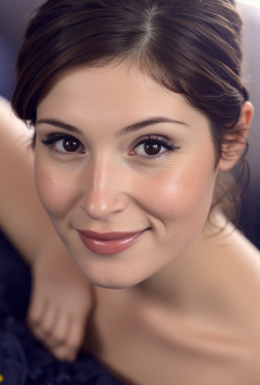 photorealistic; close portrait,  looking at viewer,  smile on Tensor.Art