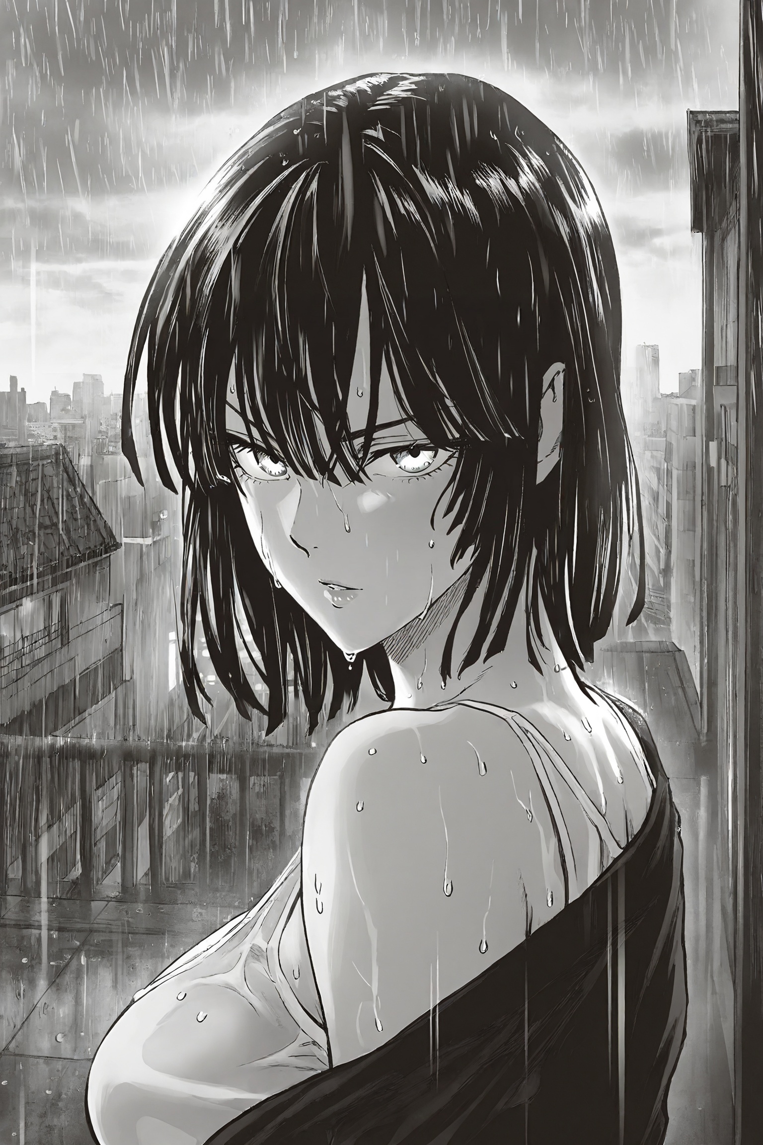 masterpiece,  high quality,  grey scale on Tensor.Art
