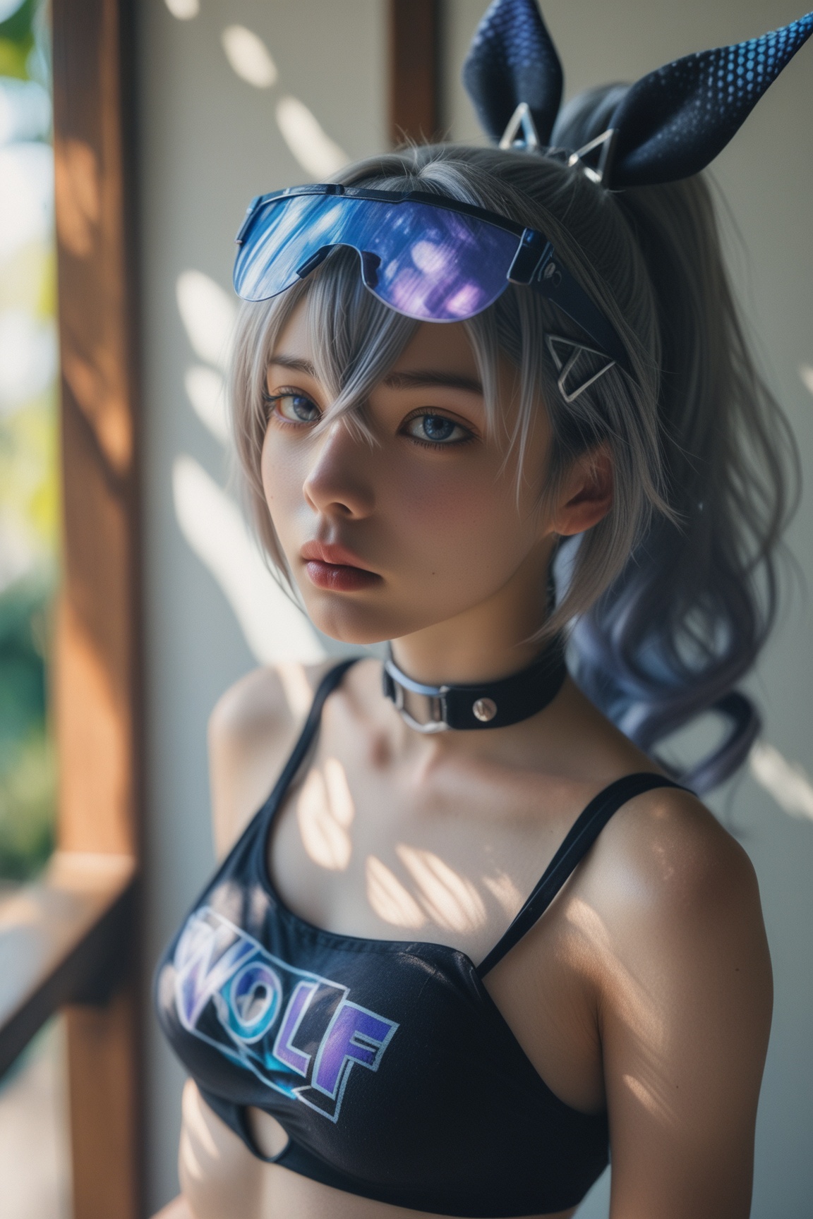1girl,  silver wolf \(honkai: star rail\),  honkai \(series\) on Tensor.Art