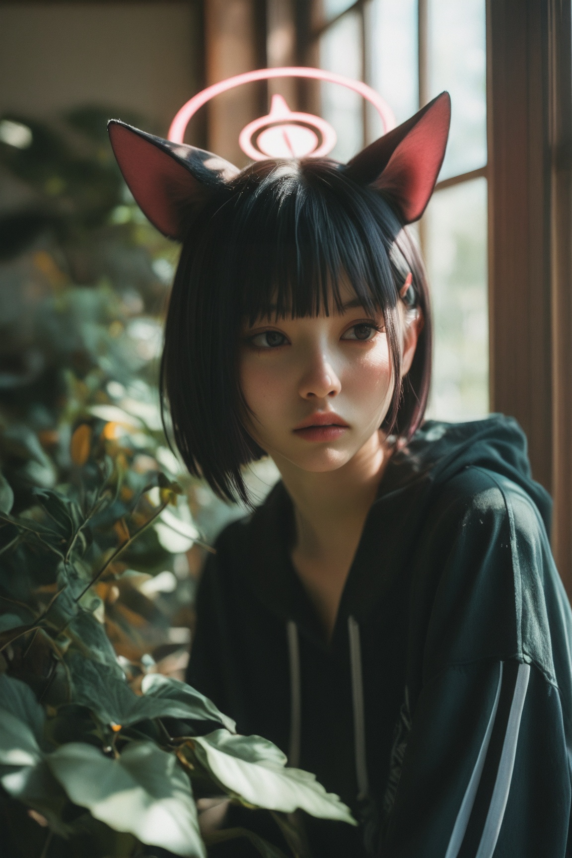 1girl,  kazusa \(blue archive\),  halo on Tensor.Art