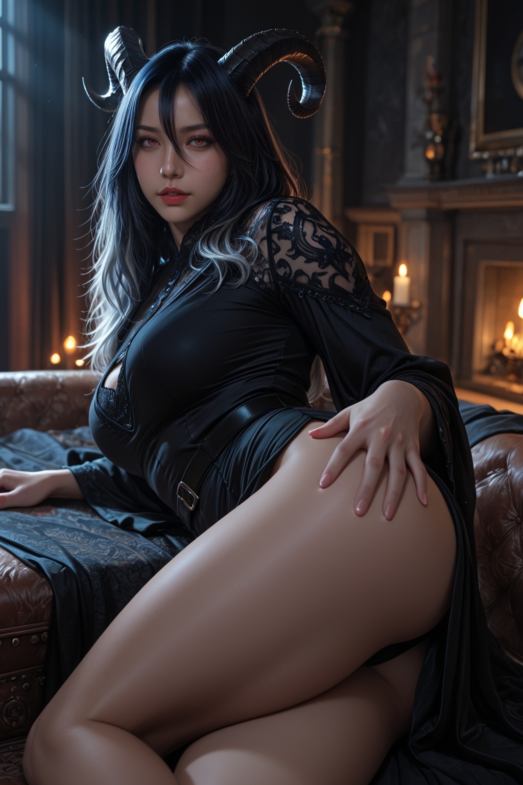 .......... (((1 girl,  solo: 1.8))),  tall mature female on Tensor.Art