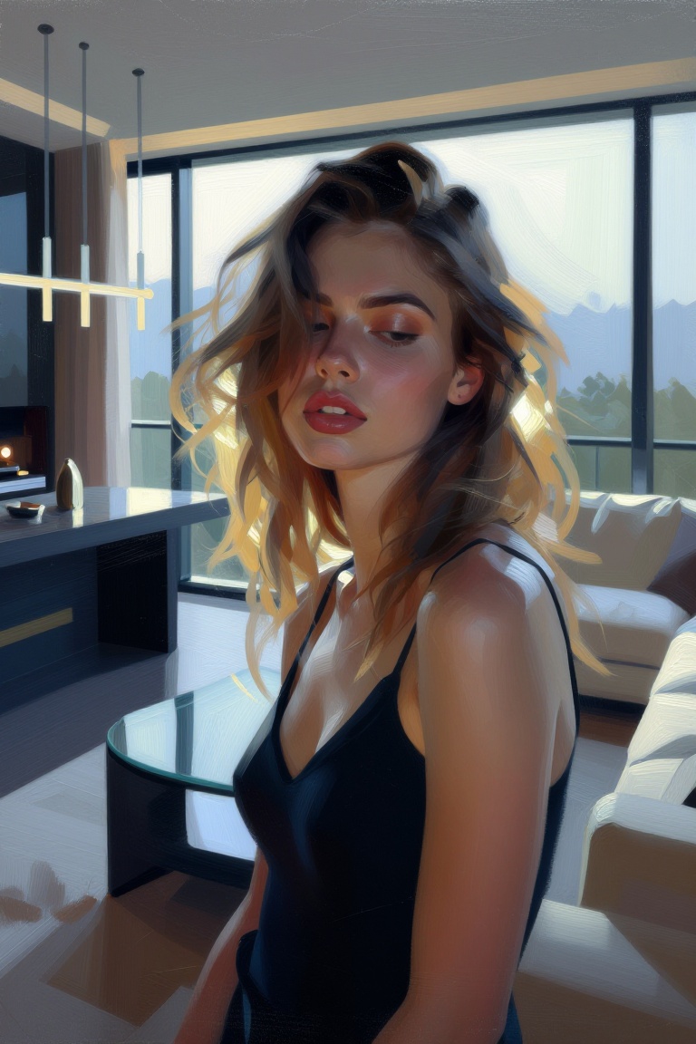 (NeoBrush_ZiT,  loose brushwork,  painterly on Tensor.Art