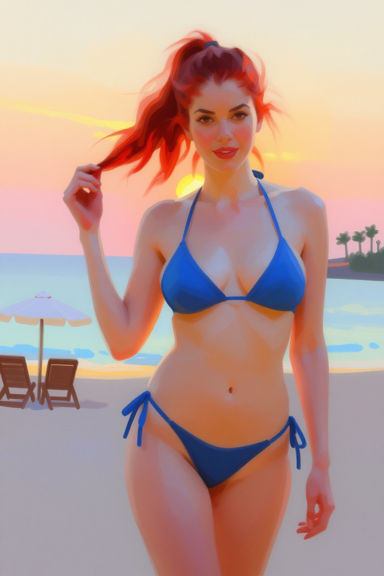 (NeoBrush_ZiT,  loose brushwork,  painterly on Tensor.Art