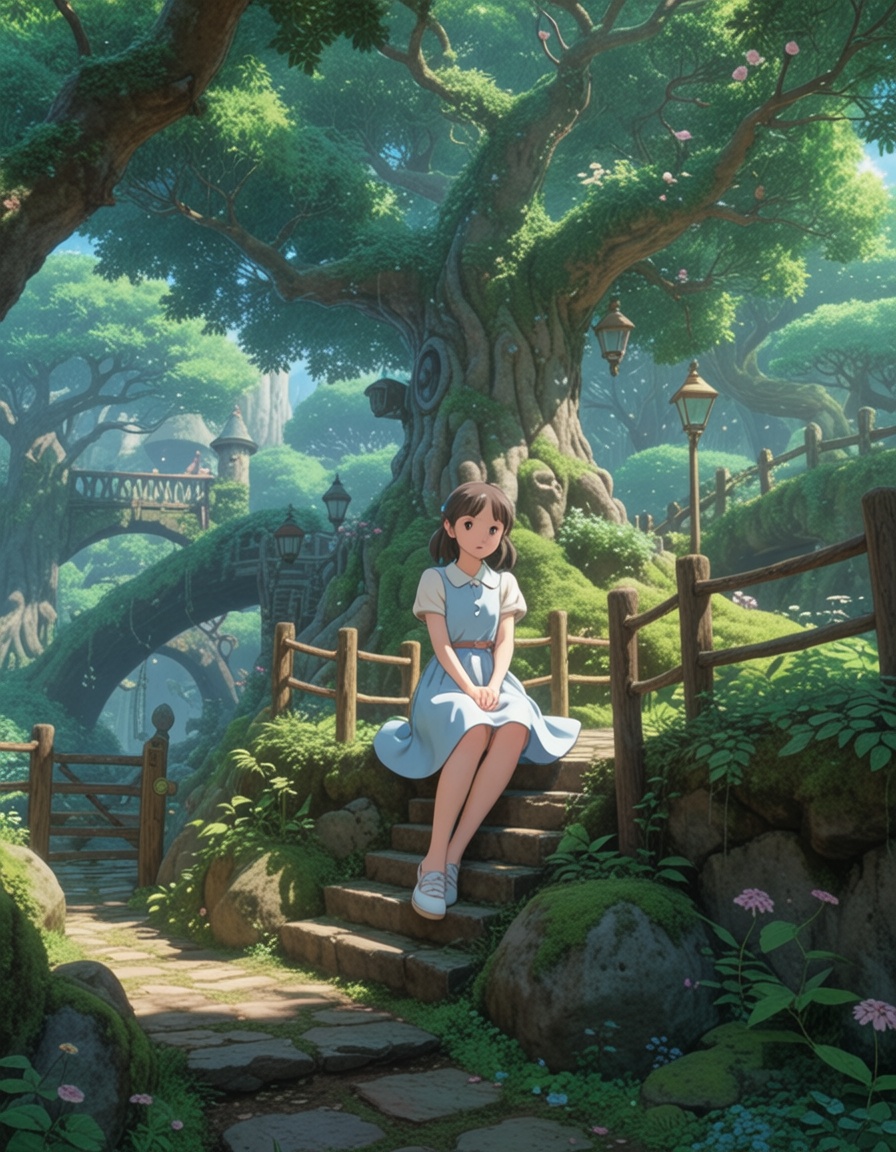 ehghibli6,  princess warrior of the enchanted forest on Tensor.Art