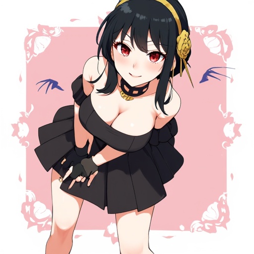 zzYor,  1girl,  black hair on Tensor.Art