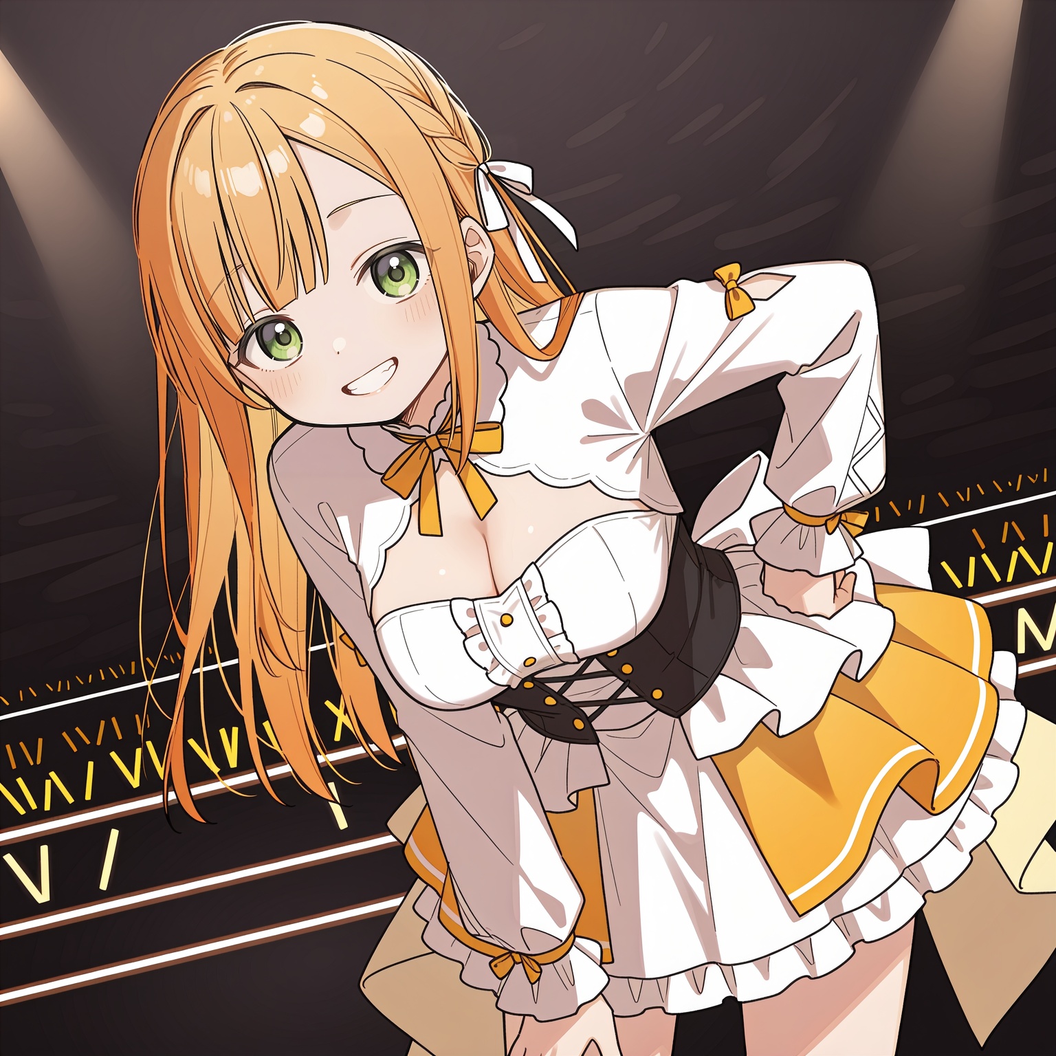 1girl,  solo,  light green eyes on Tensor.Art