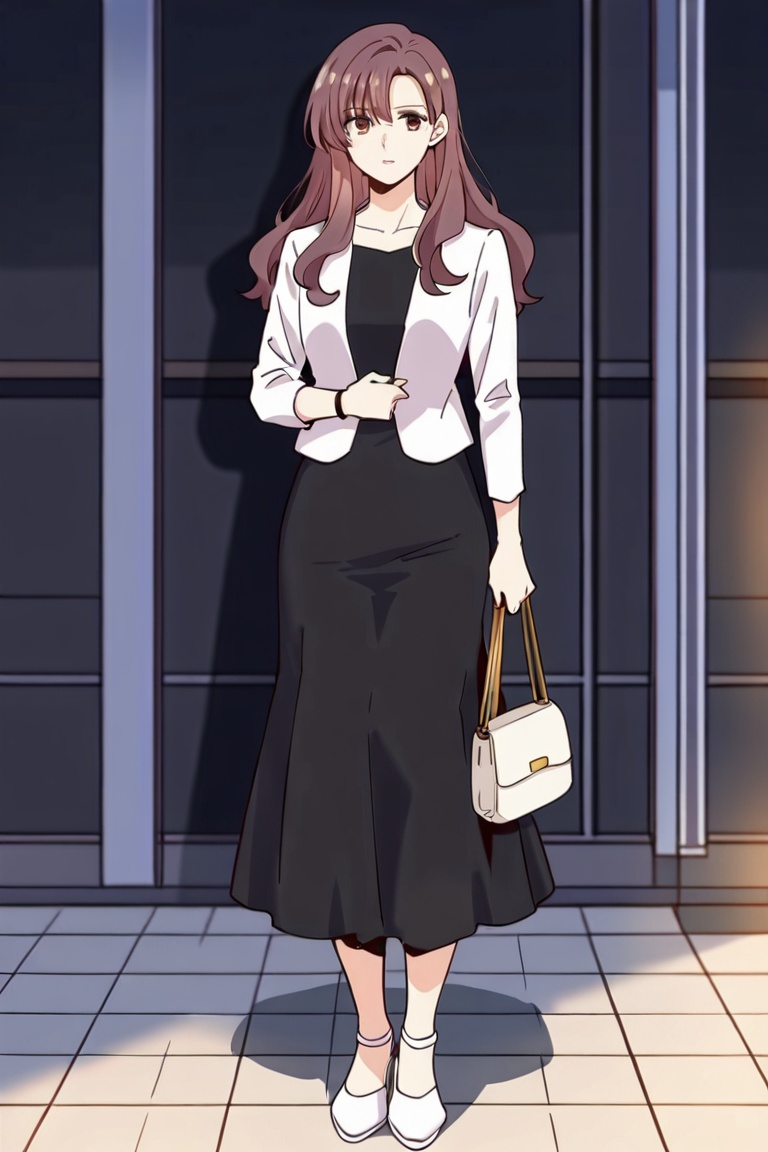 1girl,  solo,  brown hair on Tensor.Art