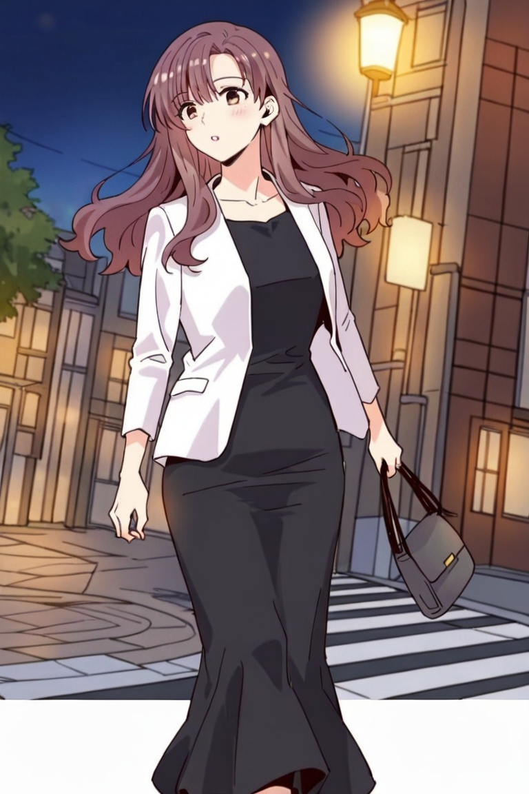1girl,  solo,  brown hair on Tensor.Art