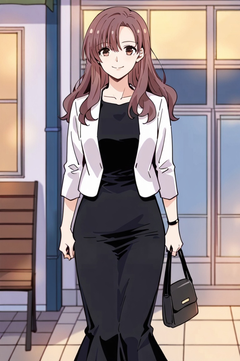 1girl,  solo,  brown hair on Tensor.Art