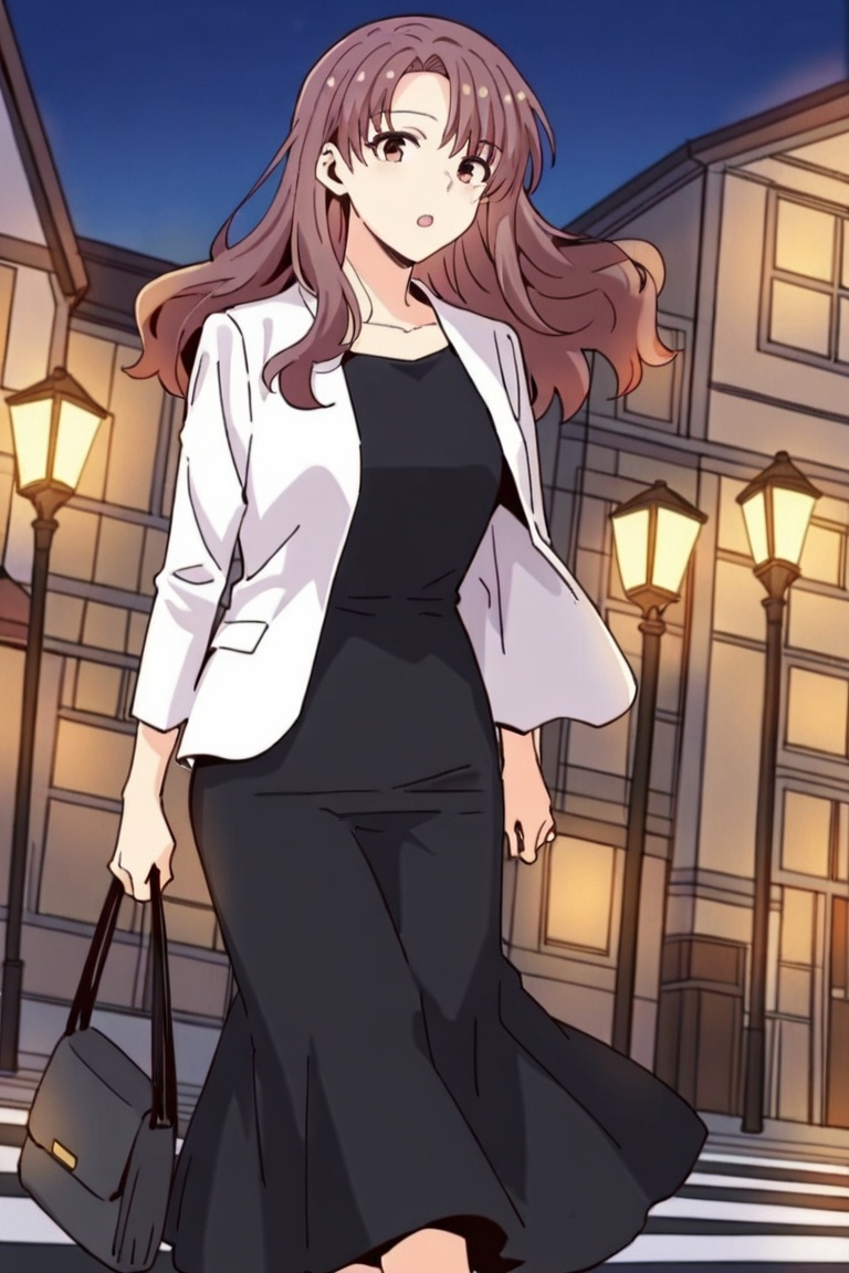 1girl,  solo,  brown hair on Tensor.Art