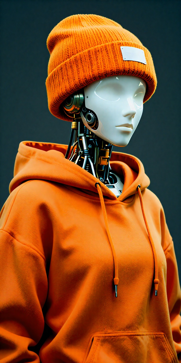 Create a highly detailed,  CGI-rendered photograph featuring an advanced humanoid robot with a sleek,  white on Tensor.Art