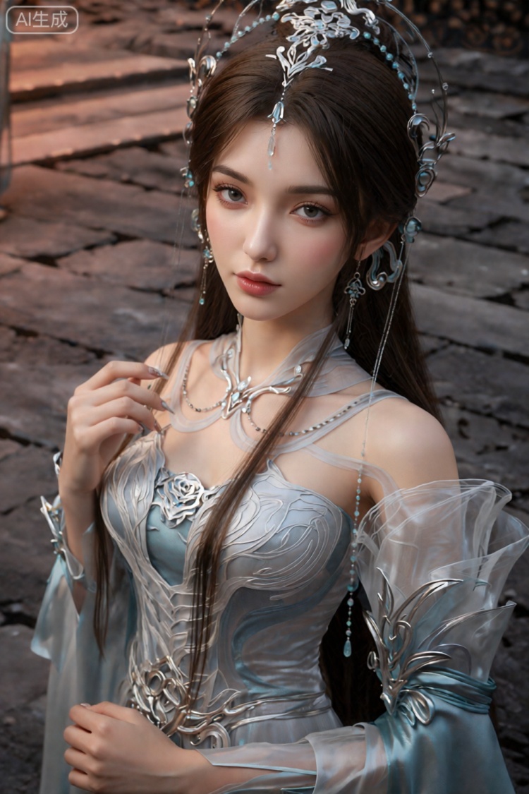青月清漪仙子真人化换装-zimage-完美世界 by AI光影驿站 on Tensor.Art