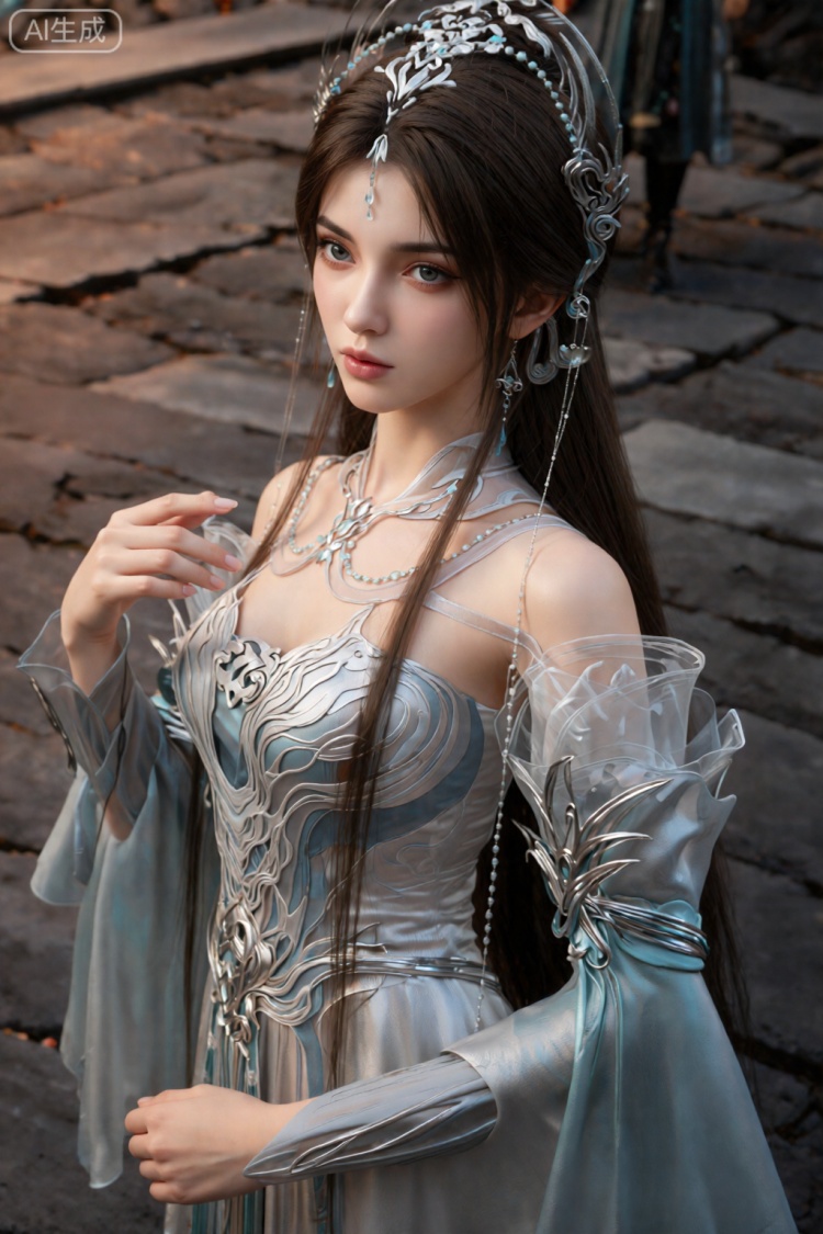 青月清漪仙子真人化换装-zimage-完美世界 by AI光影驿站 on Tensor.Art