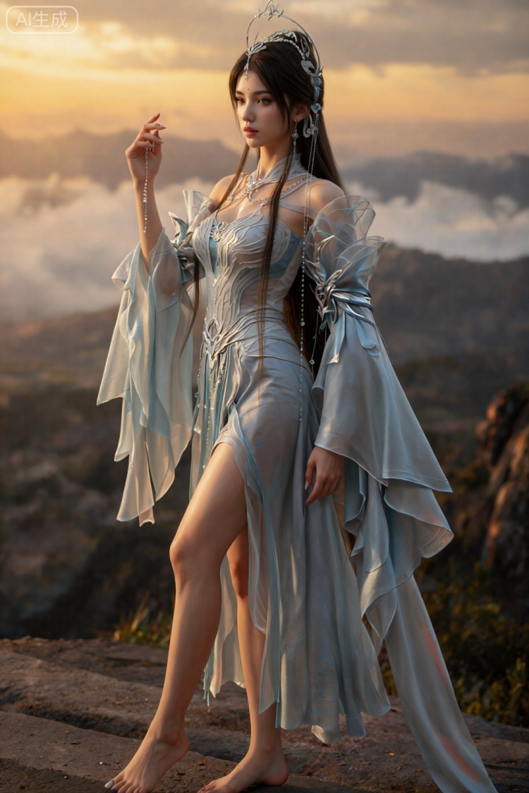 青月清漪仙子真人化换装-zimage-完美世界 by AI光影驿站 on Tensor.Art