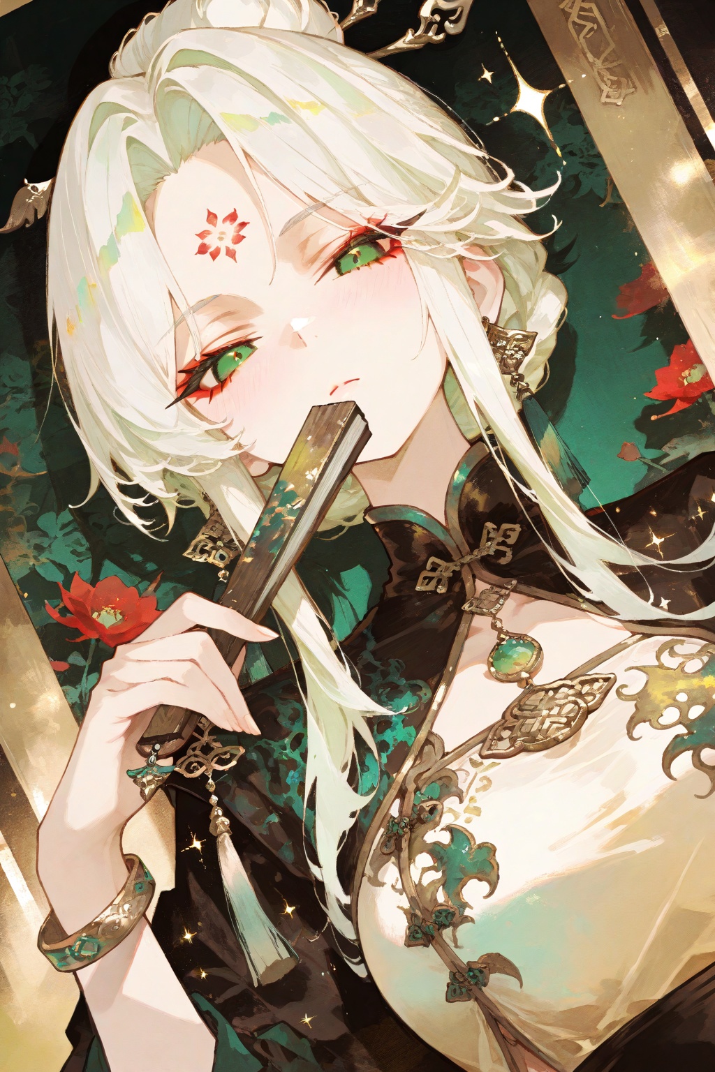 line art,  year 2024,  masterpiece by 月老板 on Tensor.Art
