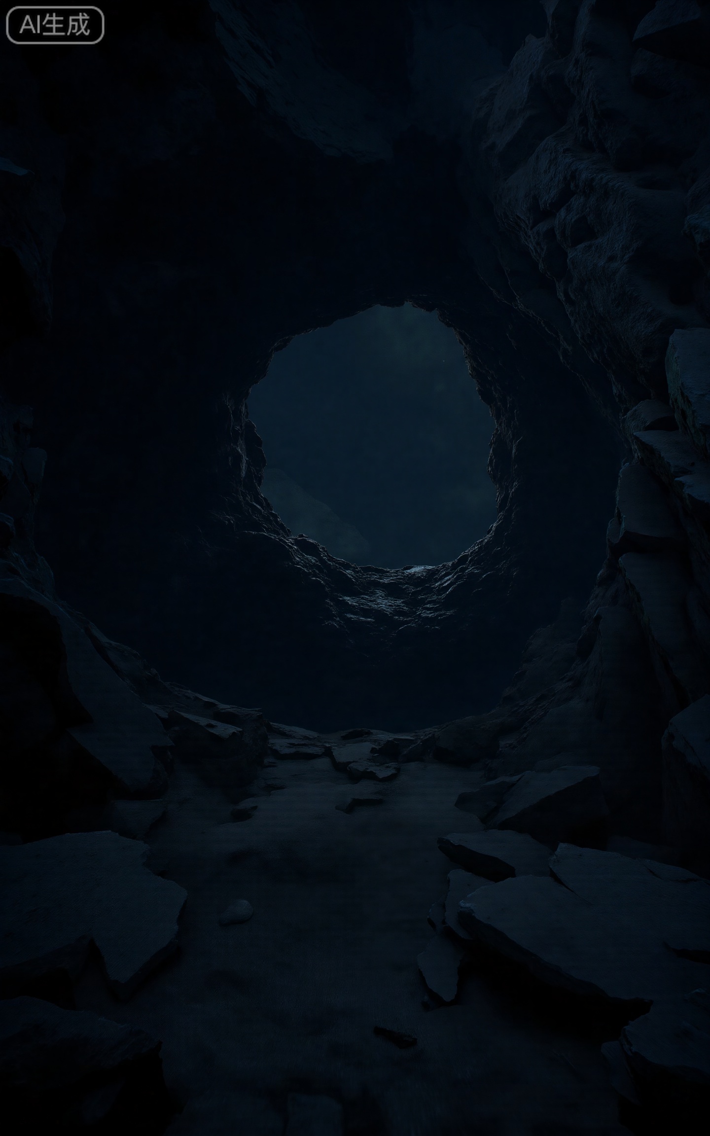 4K,best quality,high details,absurdres,masterpiece,
lvjing,
scenery, cave, rock, no humans, dark