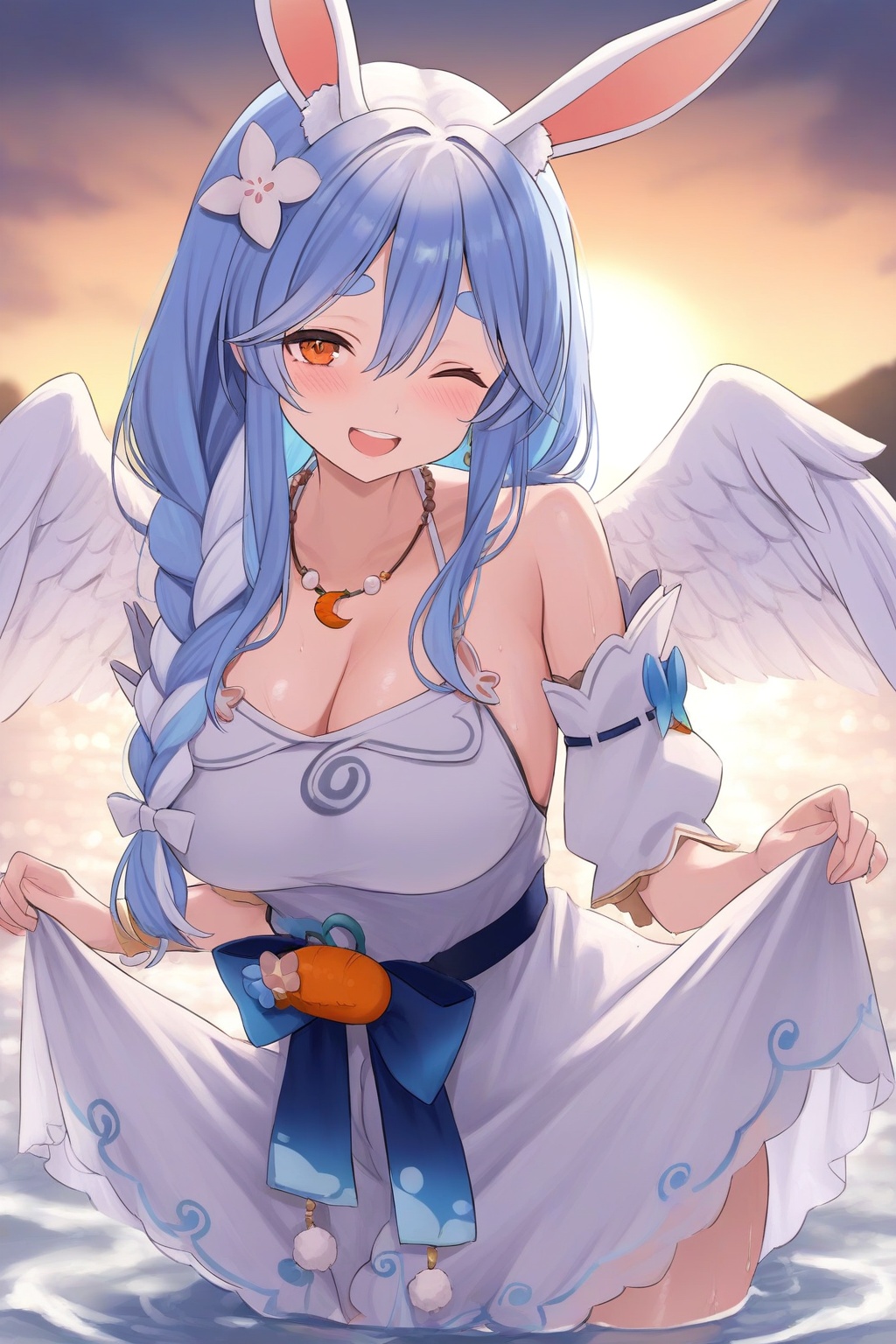 1girl,  solo,  pekomama on Tensor.Art
