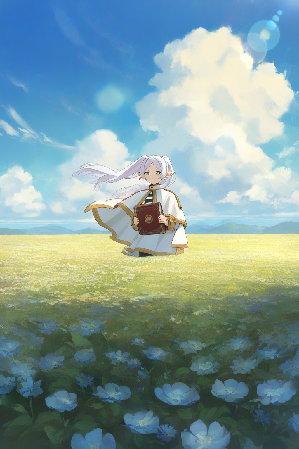 1girl,  solo,  frieren on Tensor.Art