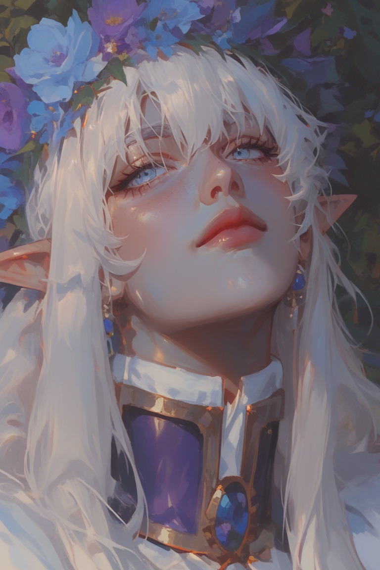painterly_cotton_niji,  1girl,  solo on Tensor.Art